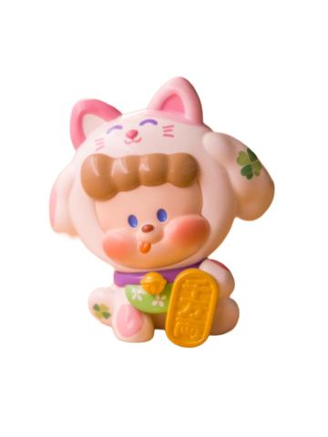 幸运招财猫大奶鼻-坐姿