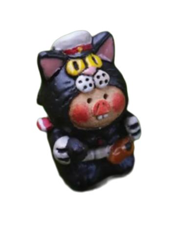 黑猫警长mini猪