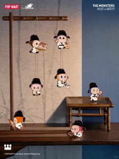 新品|看LABUBU如何玩转古代夜市!
LABUBU国风首