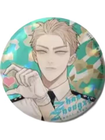 展正希A-般配定律系列马口铁徽章盲盒