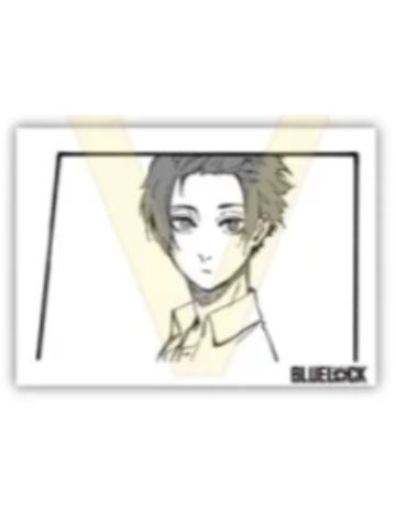 糸师冴-黑白原画特典明信片