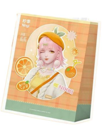 暖暖(联名双杯纸袋)-柠季联名周边