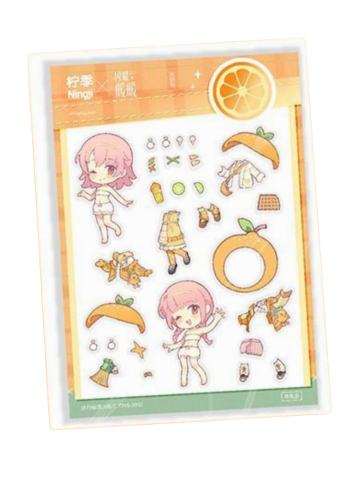 暖暖(联名贴纸)-柠季联名周边