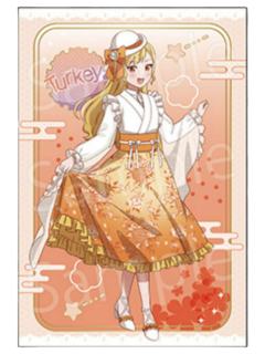 三鹰希-和服洛丽塔特典明信片