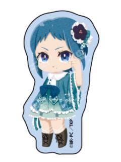五代利奈-和服洛丽塔模切贴纸