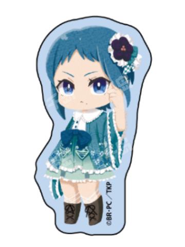 五代利奈-和服洛丽塔模切贴纸