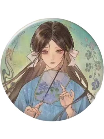 杜言她-花朝晴光系列徽章