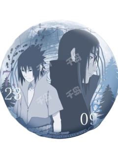 宇智波佐助&宇智波鼬(特别款)-谷娘疾风传第三弹徽章