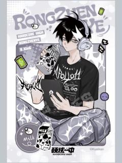 戎朕也-私家饮料铺系列亚克力拍立得