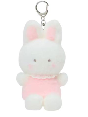 樱桃兔毛绒挂件