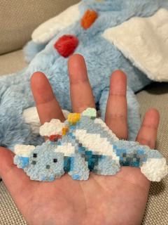 SkyDragon
挑战把我的jellycat们做成拼豆【1