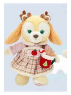 可琦安中号公仔-24上迪冬日系列