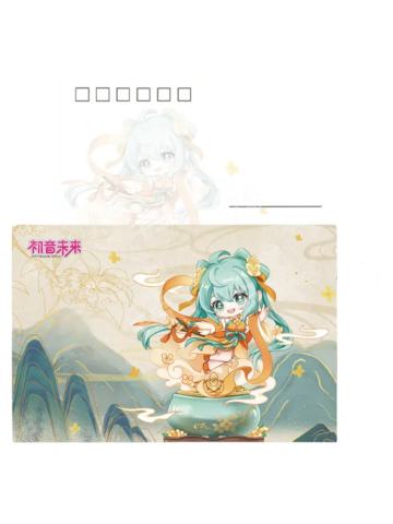 初音未来(明信片)-桂阙天香初音未来Q版手办特典