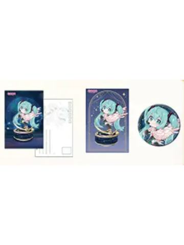 初音未来十六周年八音盒Q版手办特典