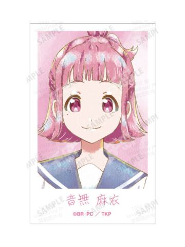音无麻衣A-AMNIBUS水彩公式服插画卡