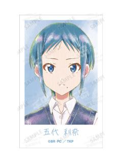 五代利奈A-AMNIBUS水彩公式服插画卡