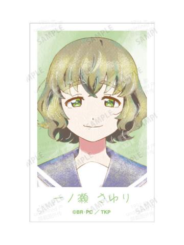 一之濑小百合A-AMNIBUS水彩公式服插画卡