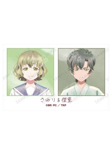 一之濑小百合&傑里-AMNIBUS水彩公式服插画卡