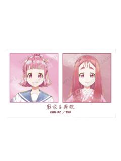 音无麻衣&寿桃-AMNIBUS水彩公式服插画卡
