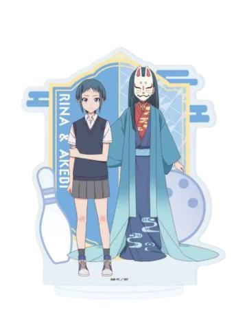 五代利奈&朱火-双人公式服立牌
