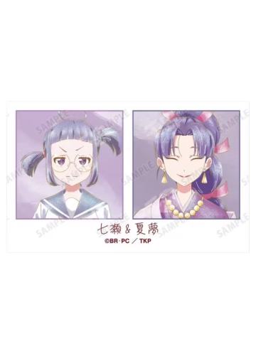 二阶堂七濑&夏梦-AMNIBUS水彩公式服插画卡