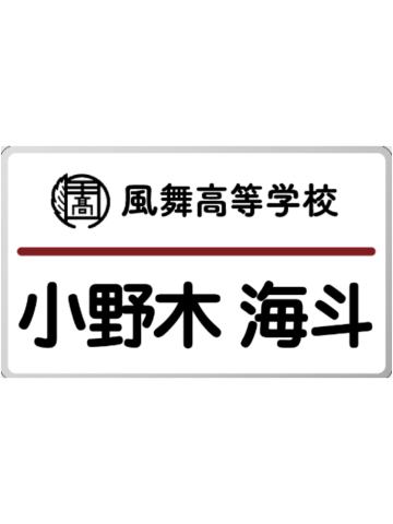 小野木海斗-天星祭名札