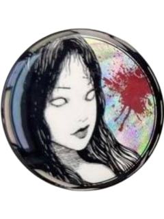 川上富江E-狂热系列角色双闪徽章