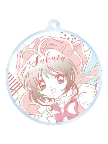 木之本樱-AMNIBUS水彩亚克力挂件