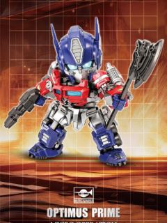 小号手 Q版系列 擎天柱-资料图