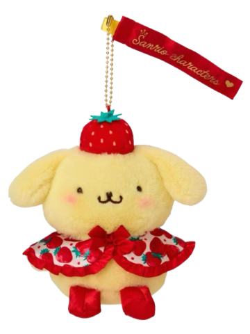 布丁狗毛绒挂件