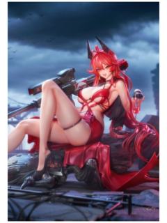 Hobby·sakura 胜利女神 小红帽 荒诞红 普通版