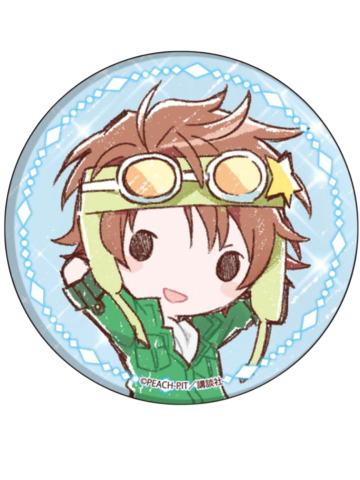 相马空海-A3涂鸦风吧唧12 变身ver.
