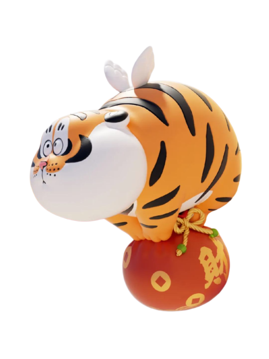 虎福如意 玩乐主义我不是胖虎-福虎招财系列盲盒- 随机发货| 玩具反斗城中国官方