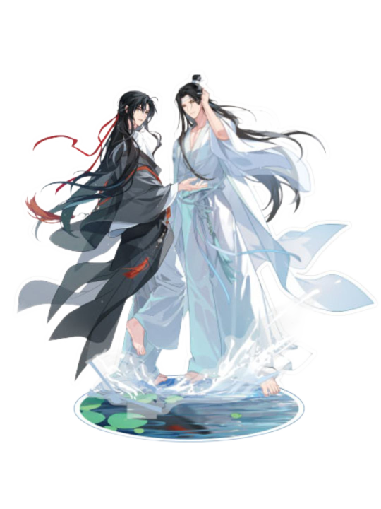 蓝忘机&魏无羡(三插立牌)-KAZE水天清话系列周边| KAZE水天清话系列周边