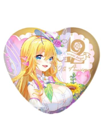 仙女露莎-十二周年爱心徽章
