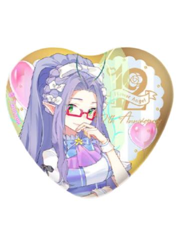 仙女露娜-十二周年爱心徽章