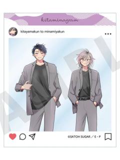 北山雄贵＆南谷步3-animebako SNS风透卡